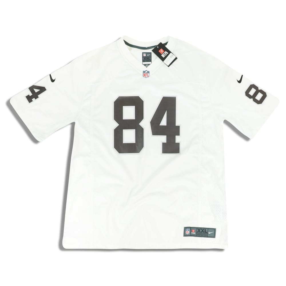 2019 Oakland Raiders Brown #84 Nike Game Jersey (Away) XXL - W/Tags