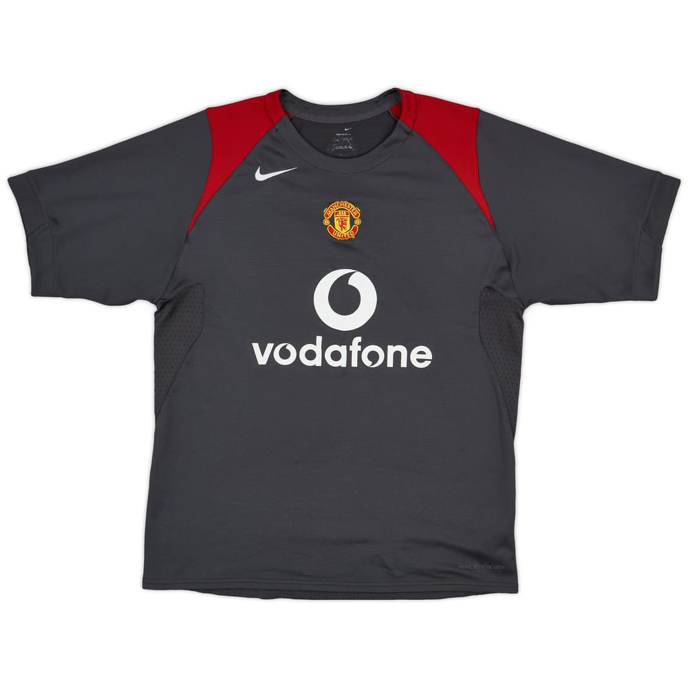 2005-06 Manchester United Nike Training Shirt - 7/10 - (L)