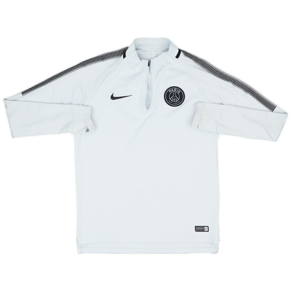 2017-18 Paris Saint-Germain Nike 1/4 Zip Drill Top - 3/10 - (S)