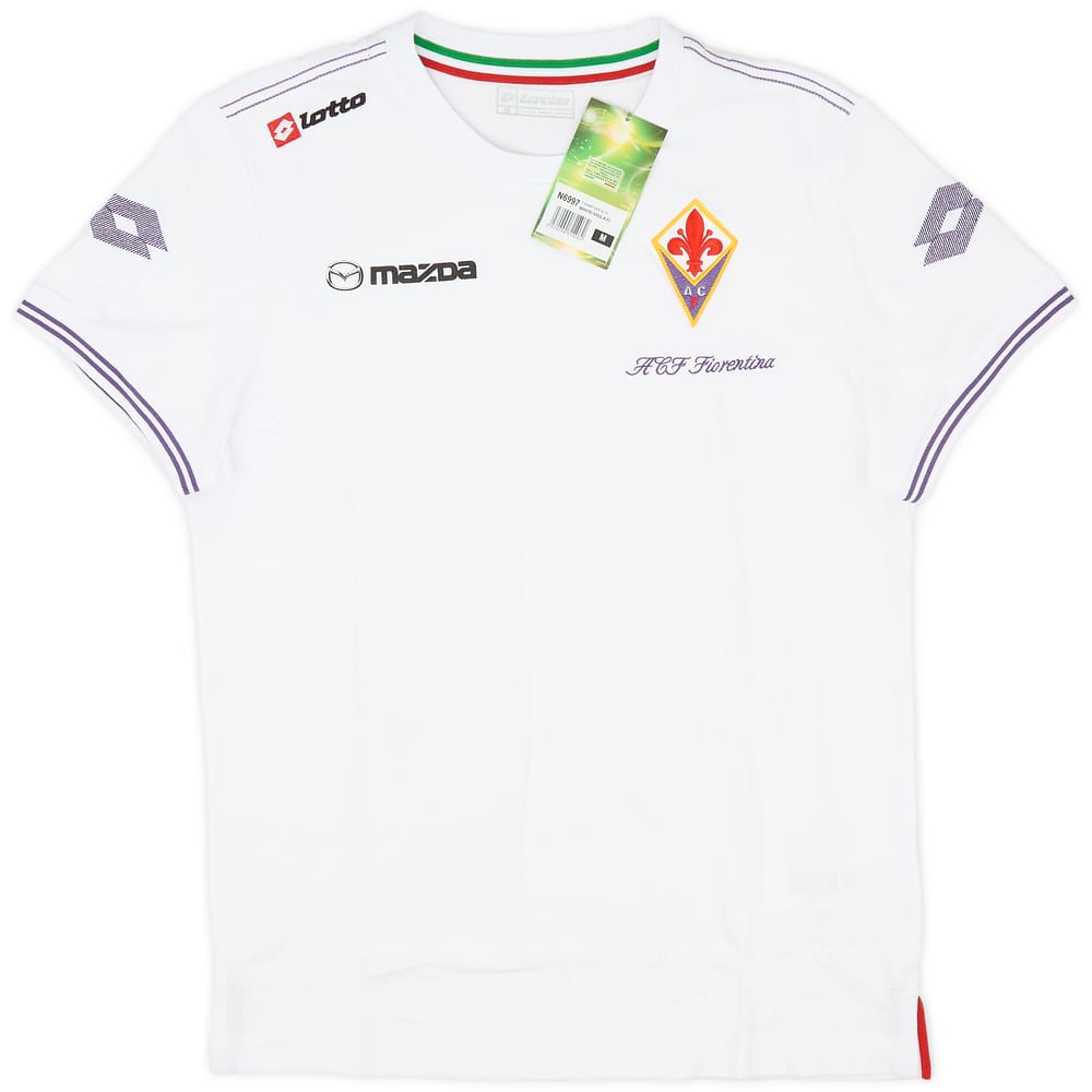 2011-12 Fiorentina Lotto Cotton Tee (M)