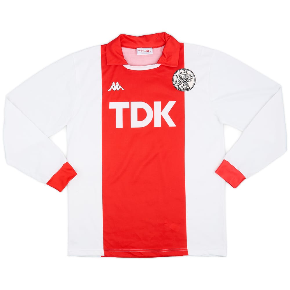 1987-88 Ajax Home L/S Shirt - 5/10 - (L)