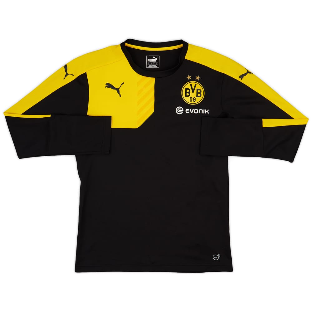 2015-16 Borussia Dortmund Puma Training L/S Shirt - 8/10 - (M)