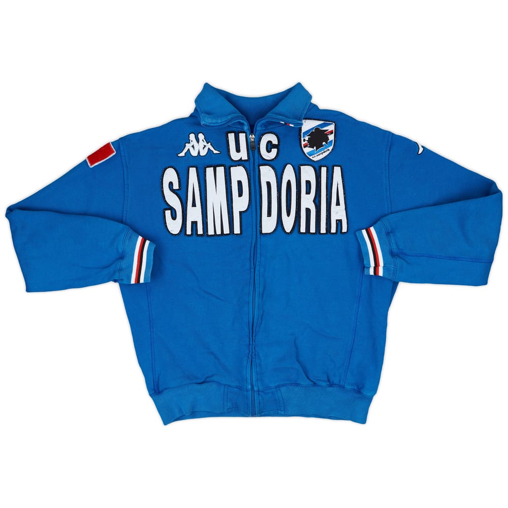 2009-10 Sampdoria Kappa Track Jacket - 7/10 - (L)