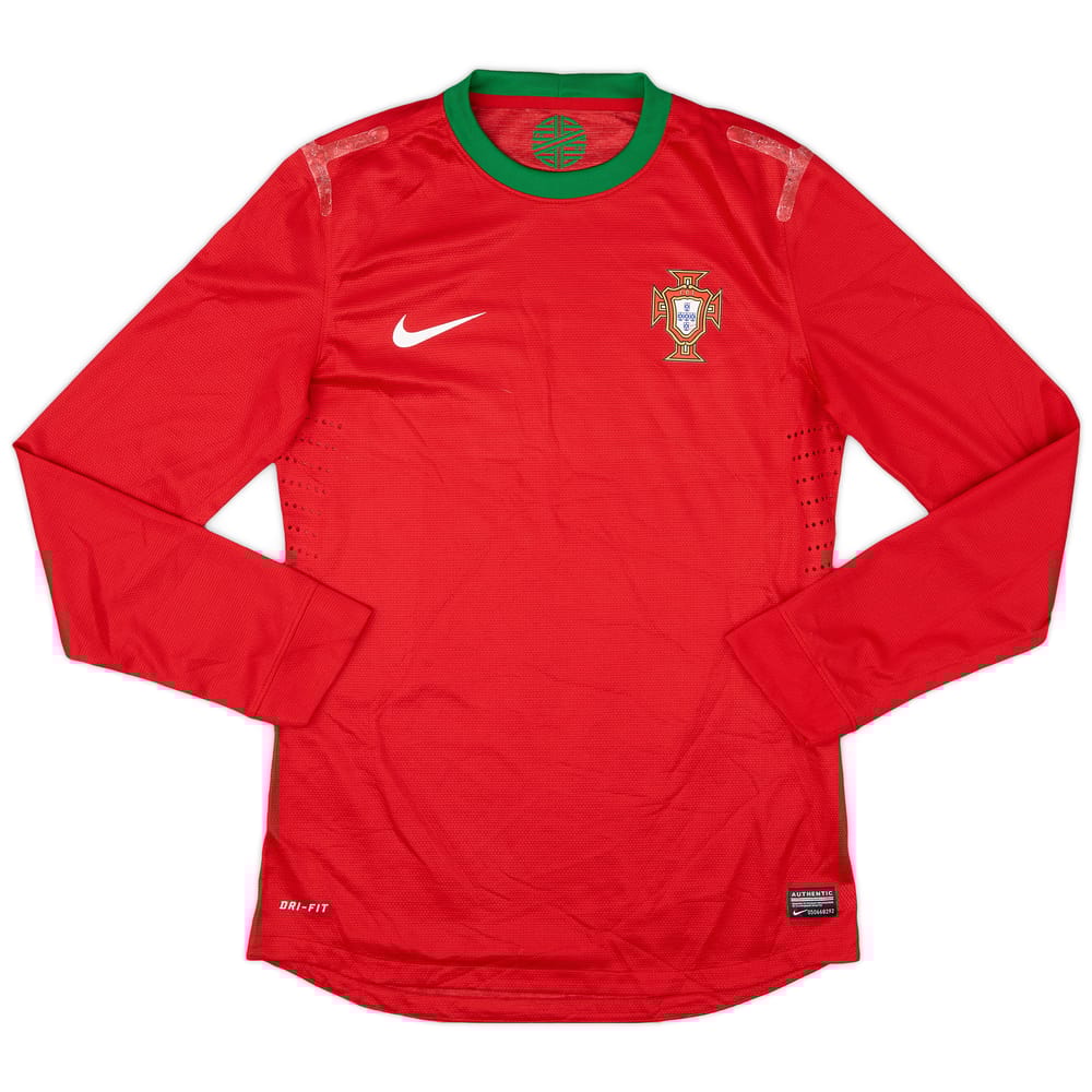2012-13 Portugal Player Issue Home L/S Shirt - 5/10 - (M)