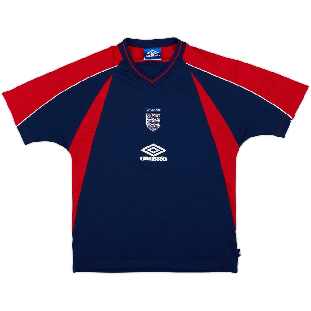1998-00 England Umbro Training Shirt - 8/10 - (S)