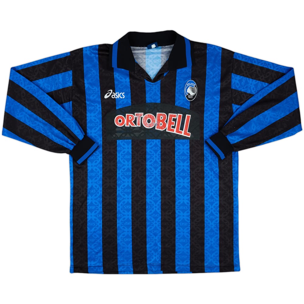 1995-96 Atalanta Match Issue Home L/S Shirt #2