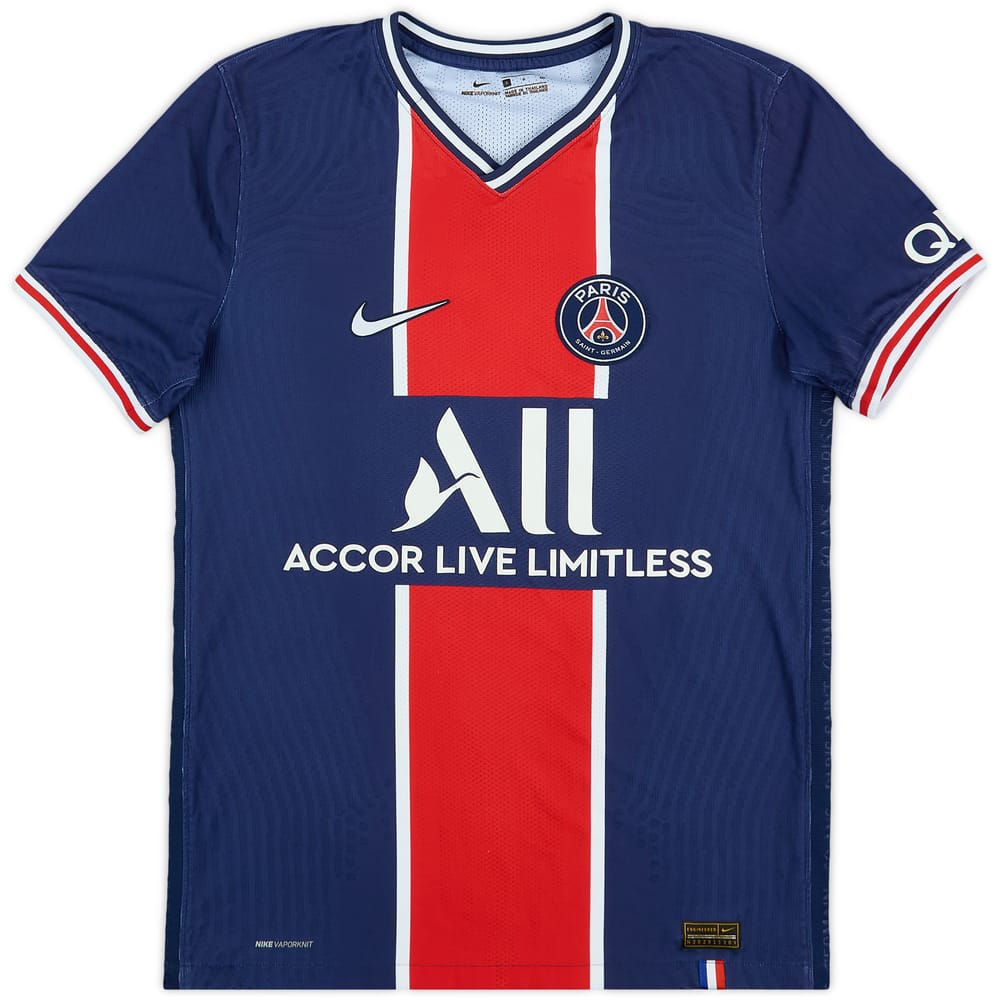 2020-21 Paris Saint-Germain Authentic Home Shirt - 7/10 - (S)