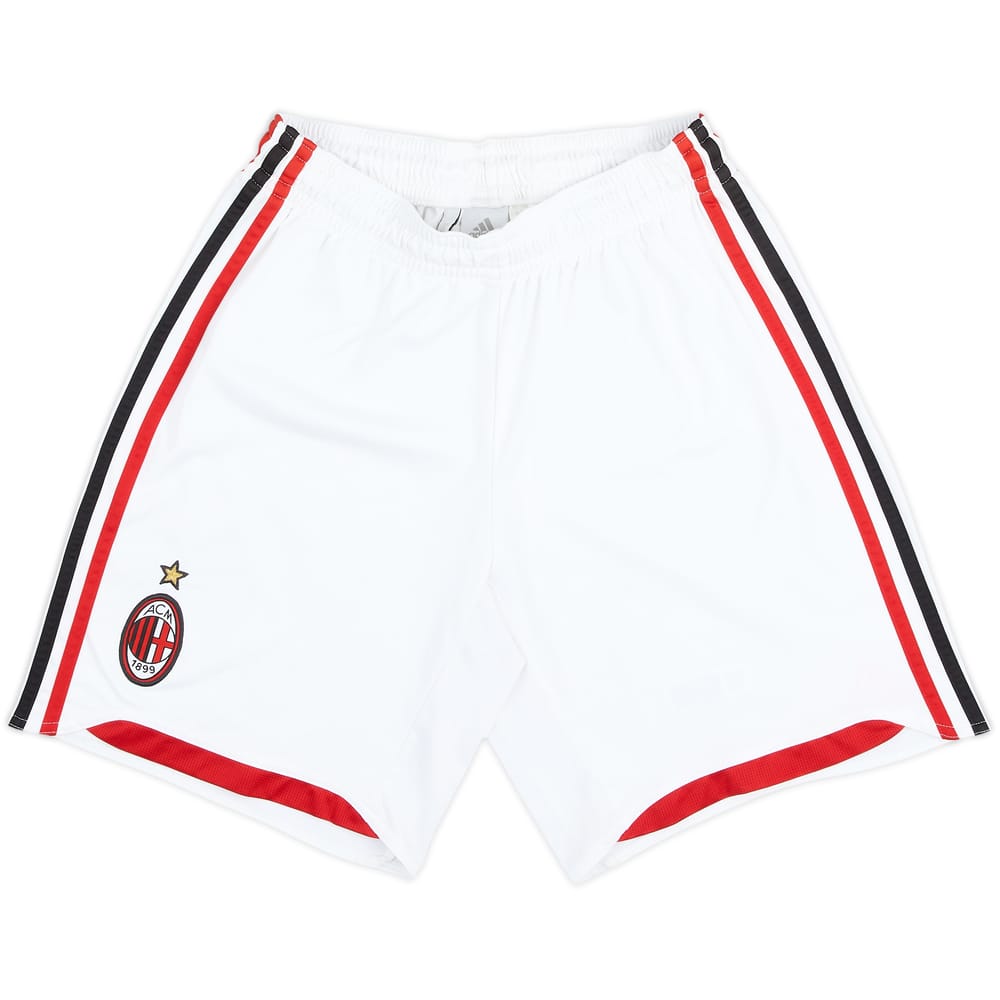2009-10 AC Milan Home Shorts - 7/10 - (S)