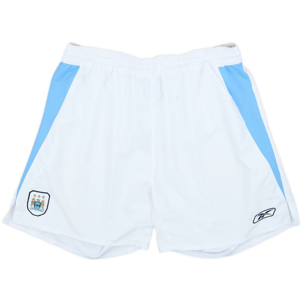 2004-05 Manchester City Home Shorts - 7/10 - (XL)