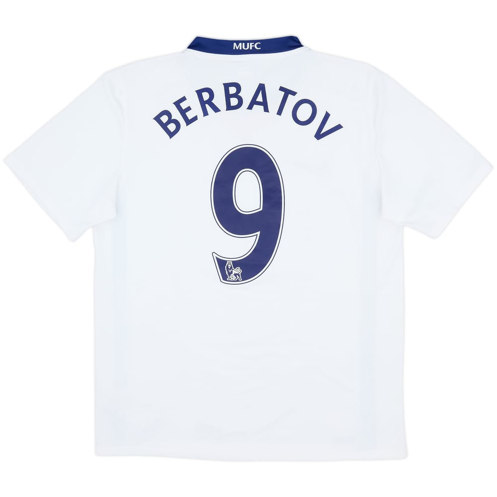 2008-10 Manchester United Away Shirt Berbatov #9 - 7/10 - (S)