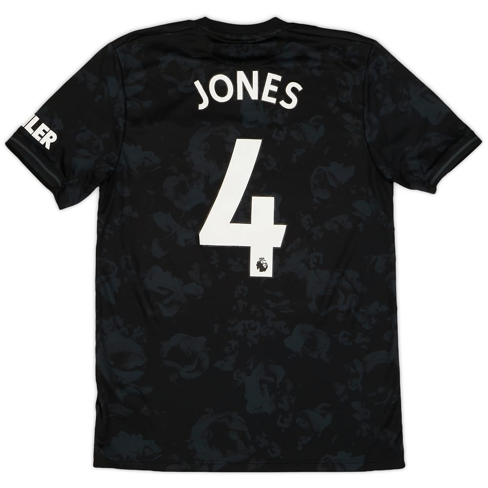 2019-20 Manchester United Third Shirt Jones #4 - 9/10 - (M)