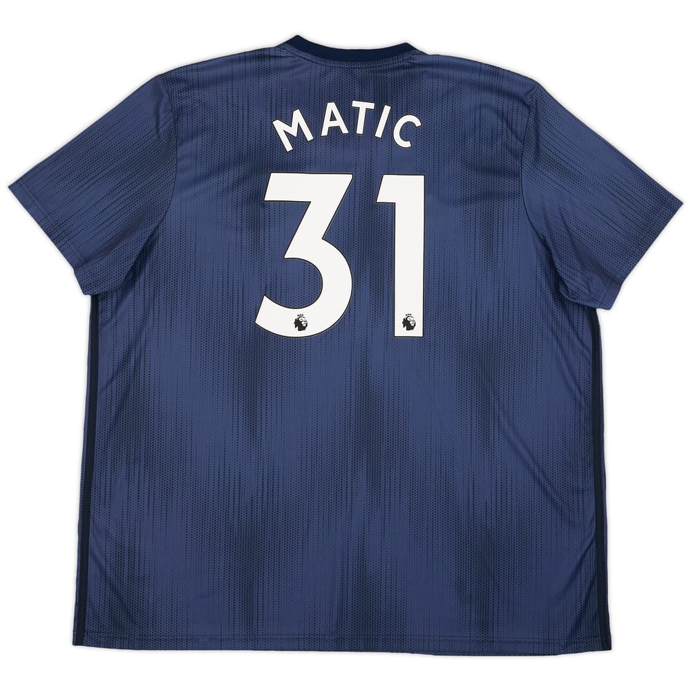 2018-19 Manchester United Third Shirt Matic #31 - 9/10 - (3XL)