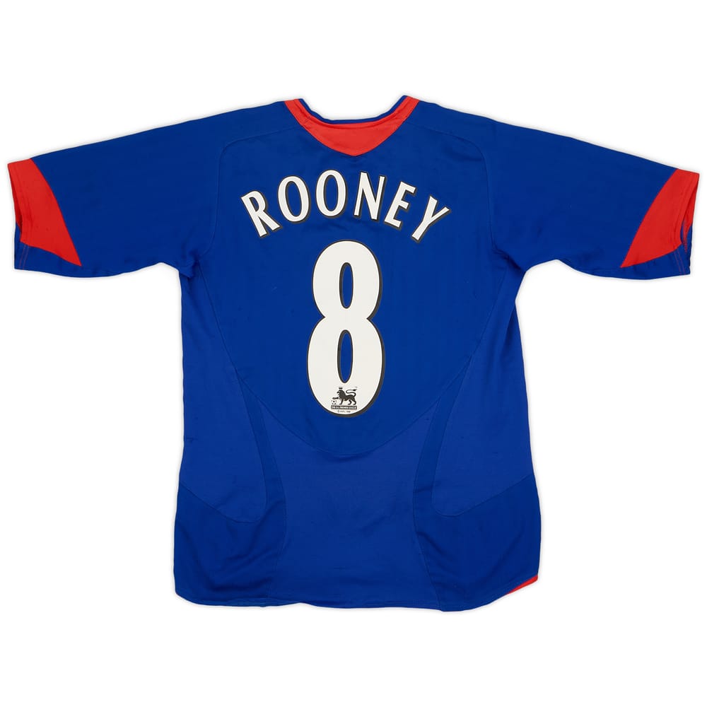 2005-06 Manchester United Away Shirt Rooney #8 - 8/10 - (XL.Boys)
