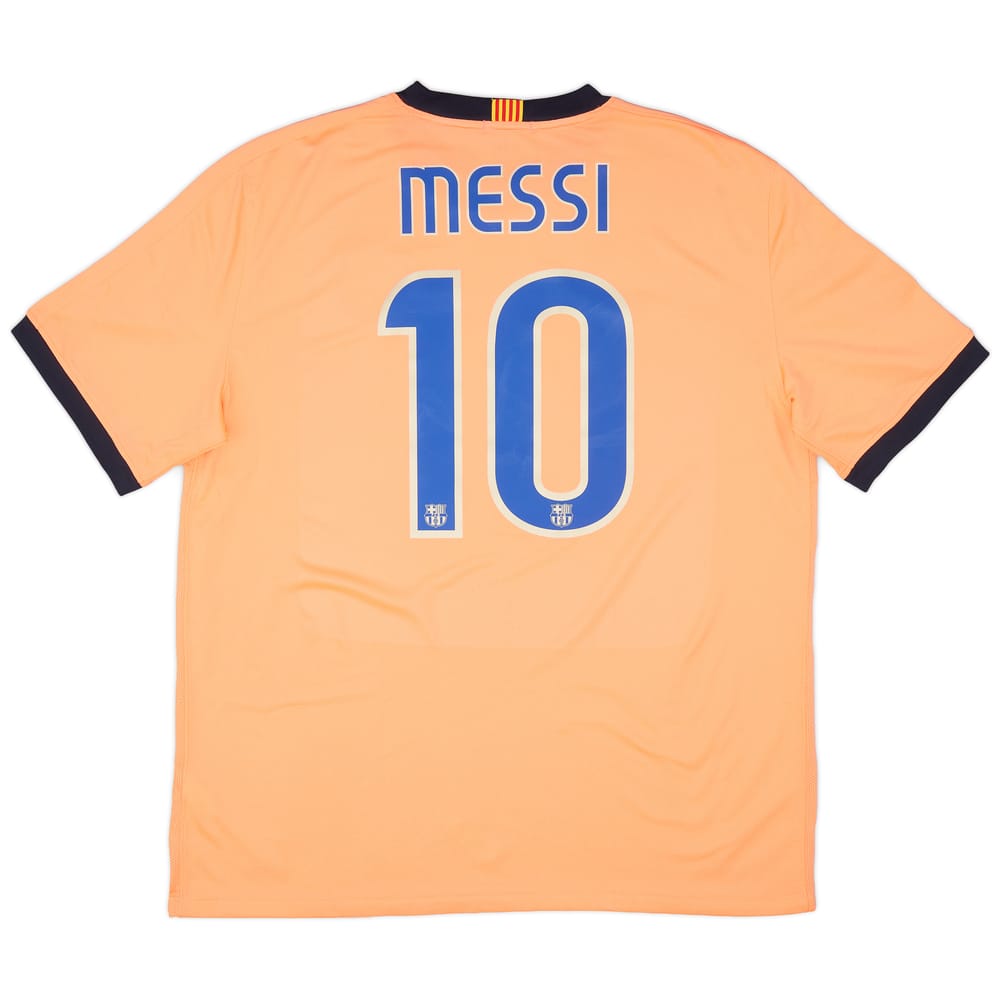 2009-10 Barcelona Away Shirt Messi #10 - 6/10 - (XL)