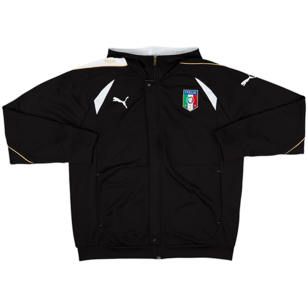2010-11 Italy Puma Hooded Track Jacket - 10/10 - (XL)