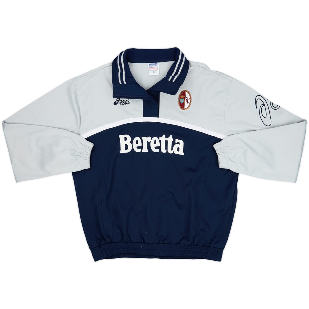 2002-03 Torino Asics 1/4 Zip Drill Top - 8/10 - (M)