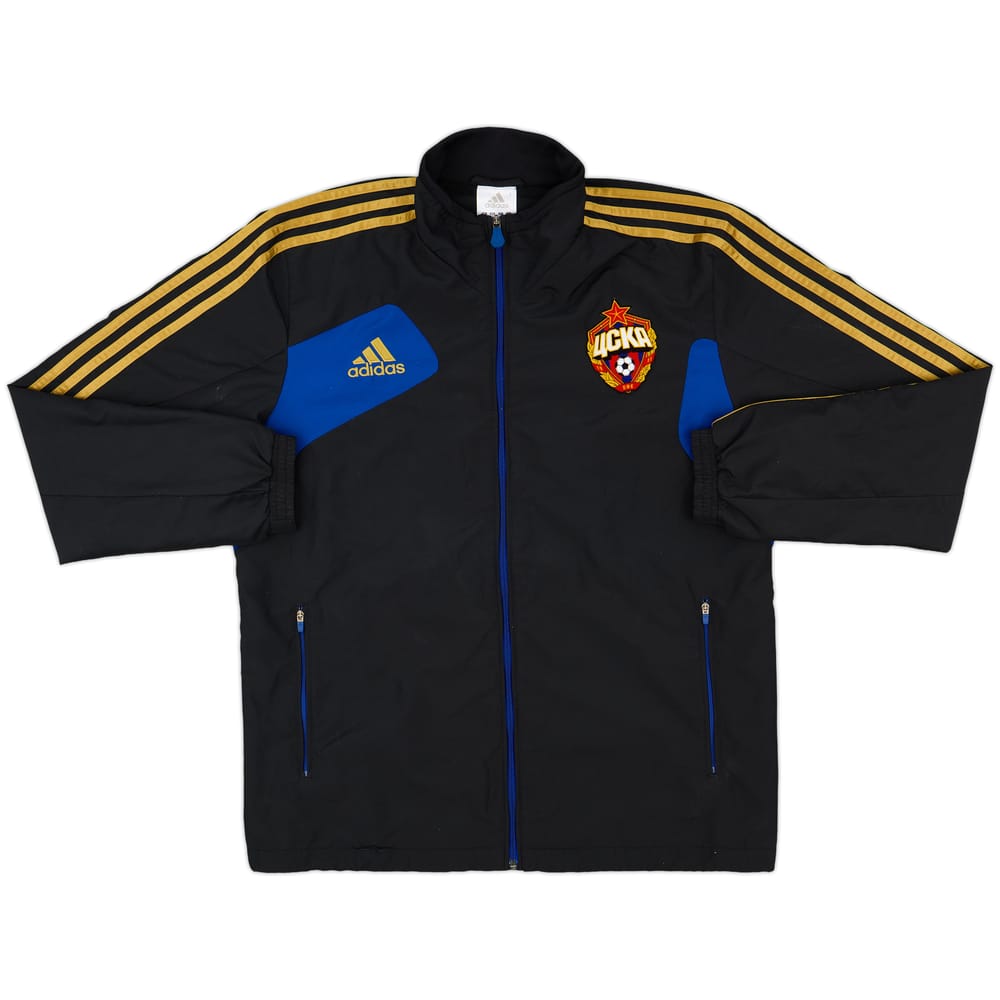 2012-13 CSKA Moscow adidas Track Jacket - 8/10 - (M/L)