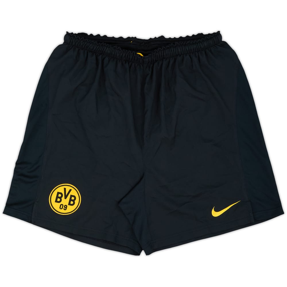 2008-09 Borussia Dortmund Player Issue Home Shorts - 8/10 - (L)
