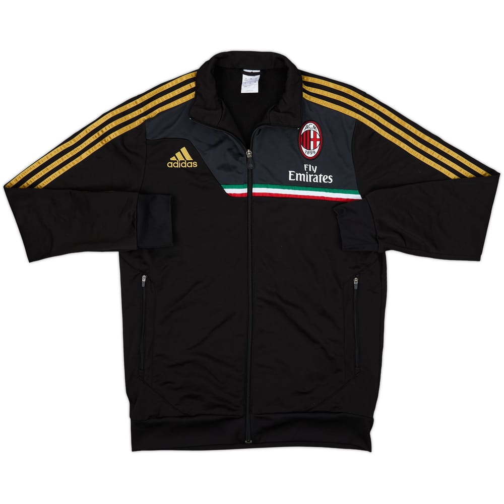 2013-14 AC Milan adidas Track Jacket - 8/10 - (M)
