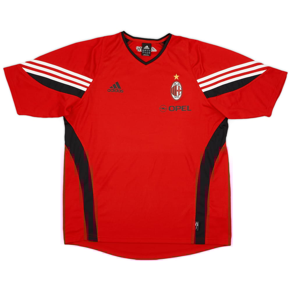 2003-04 AC Milan adidas Training Shirt - 6/10 - (L/XL)