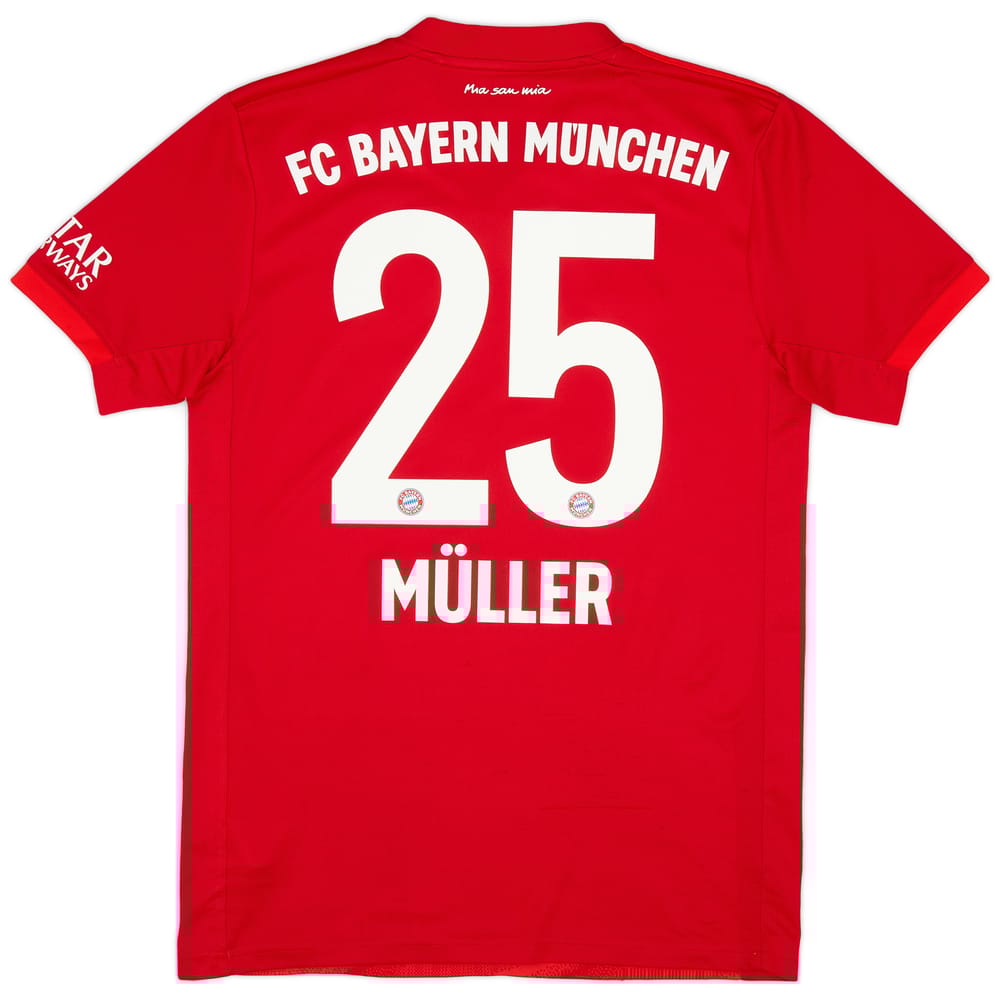 2019-20 Bayern Munich Home Shirt Muller #25 - 8/10 - (S)