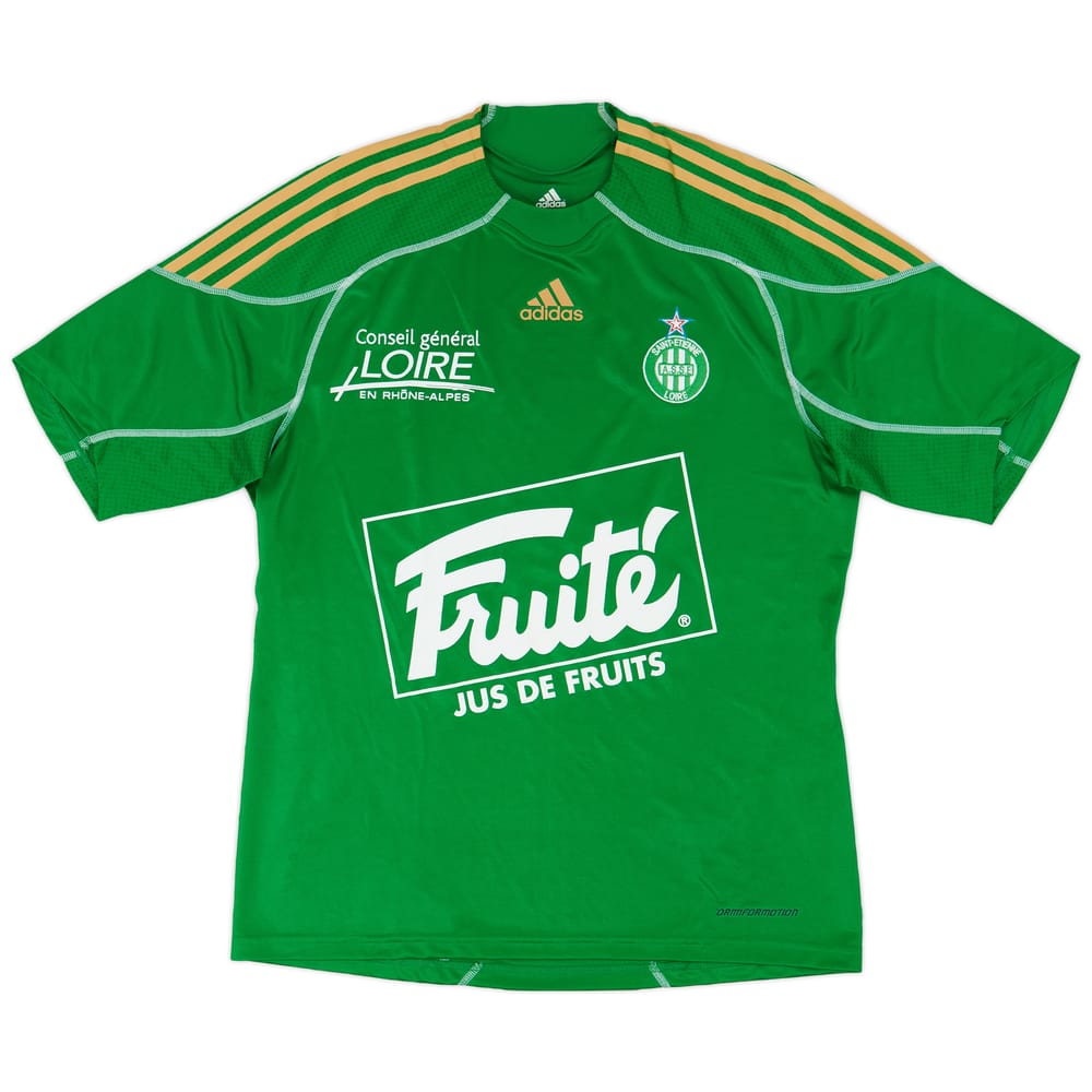 2009-10 Saint Etienne Player Issue Home Shirt - 8/10 - (L)
