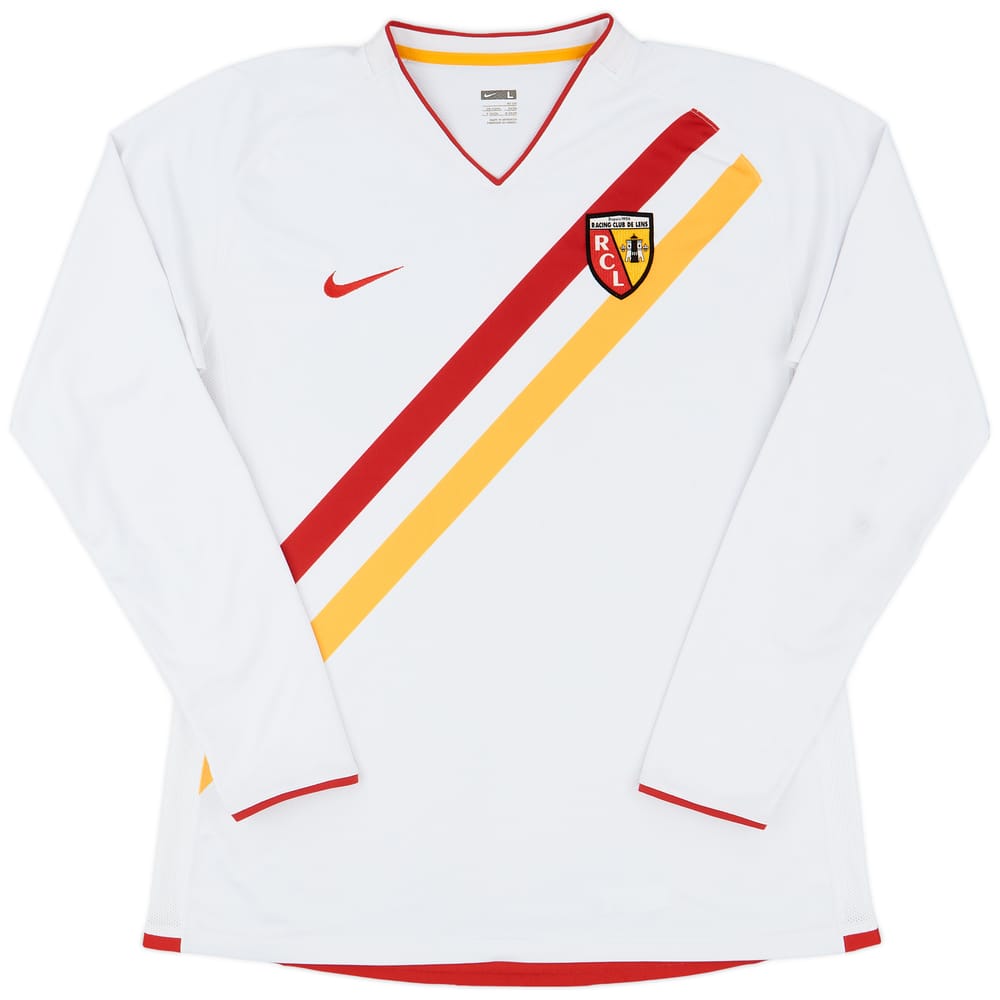 2006-07 Lens Player Issue Away L/S Shirt - 7/10 - (L)