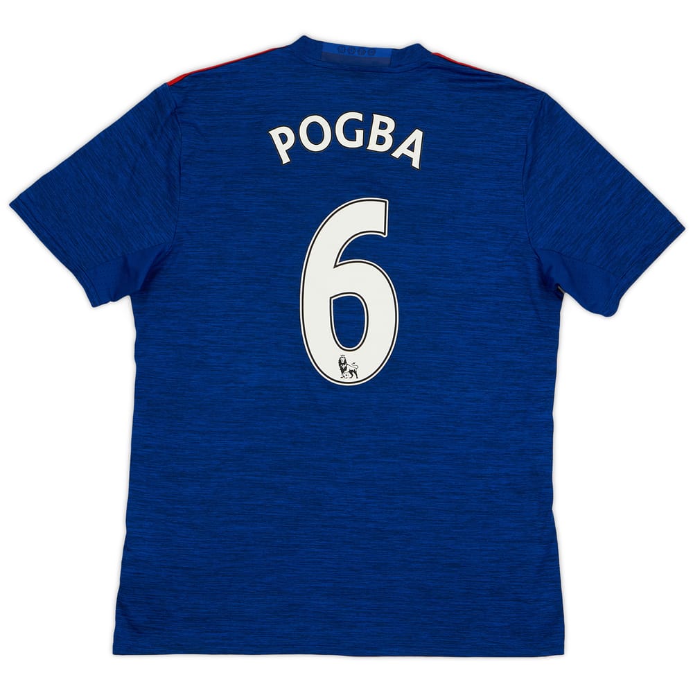 2016-17 Manchester United Away Shirt Pogba #6 - 8/10 - (M)