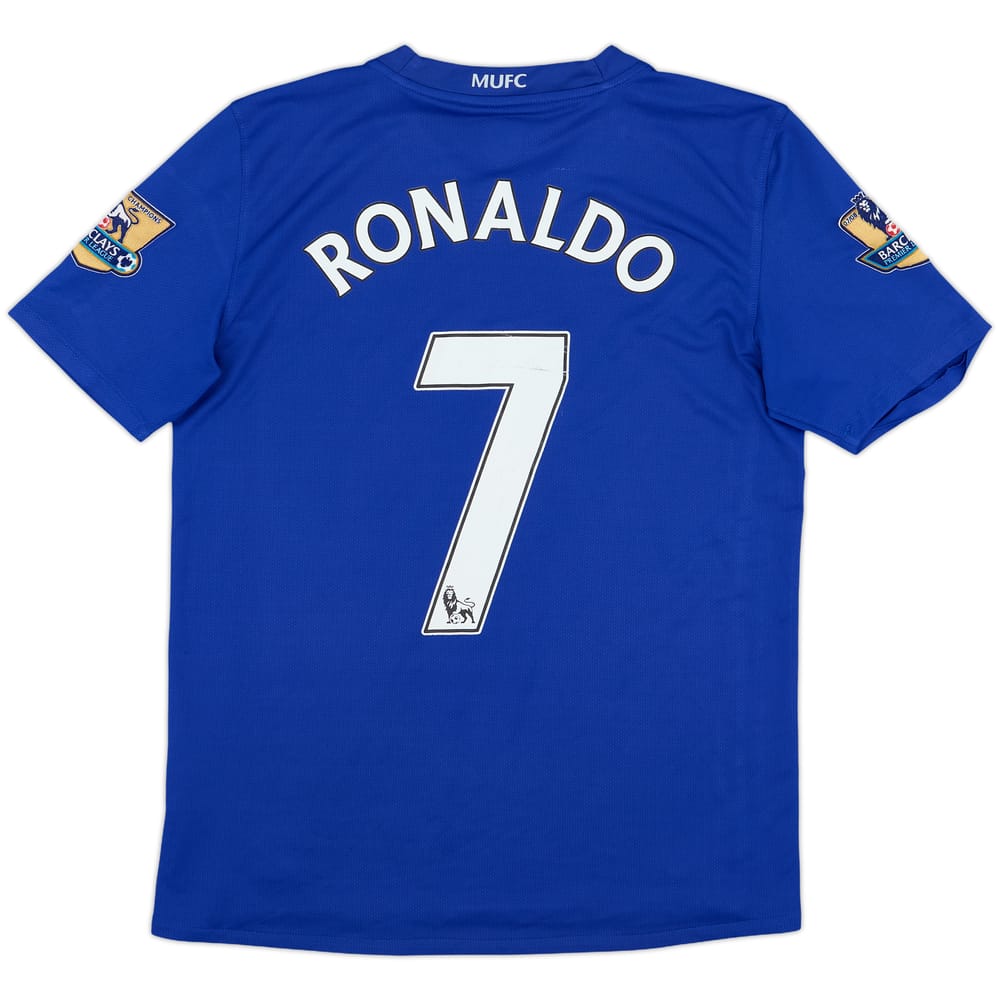 2008-09 Manchester United Third Shirt Ronaldo #7 - 4/10 - (XL.Boys)