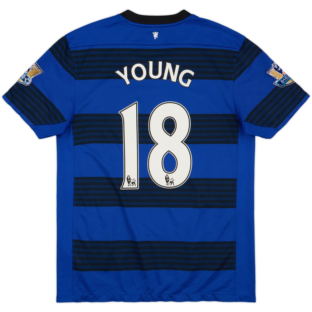 2011-13 Manchester United Away Shirt Young #18 - 7/10 - (M)
