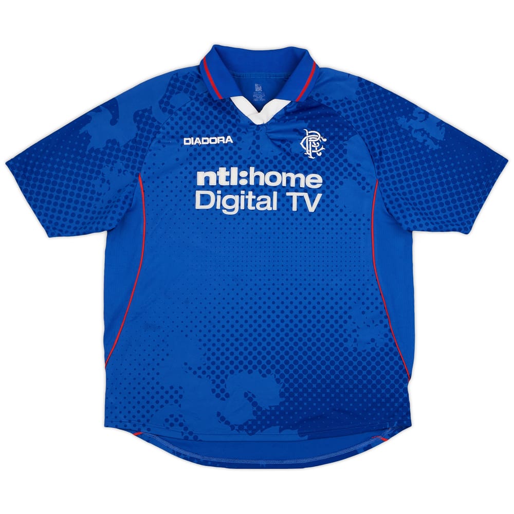 2002-03 Rangers Home Shirt - 5/10 - (L)