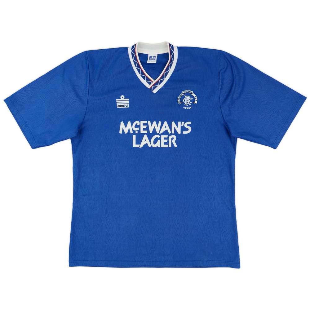1990-92 Rangers Home Shirt - 9/10 - (L)