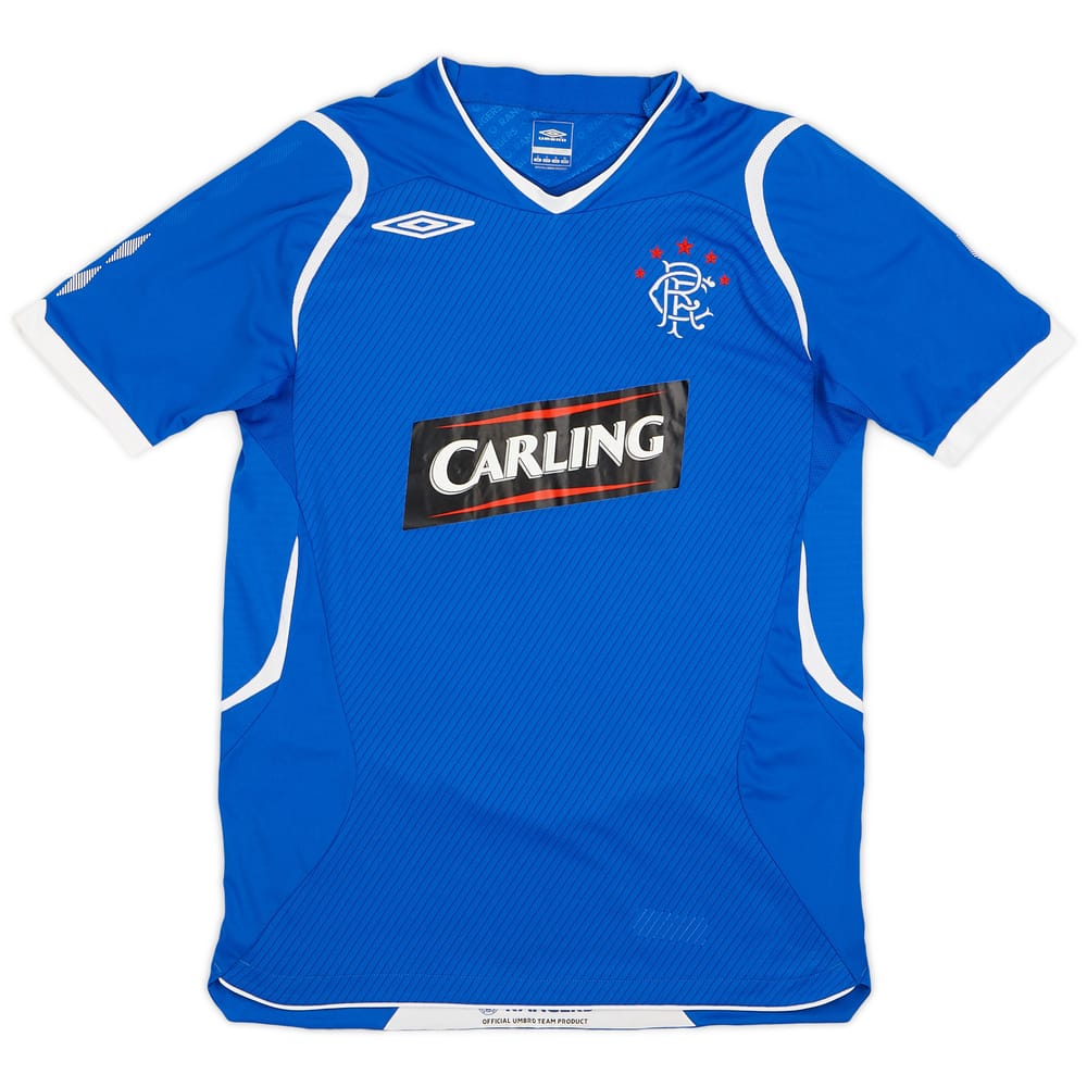 2008-09 Rangers Home Shirt - 9/10 - (S)