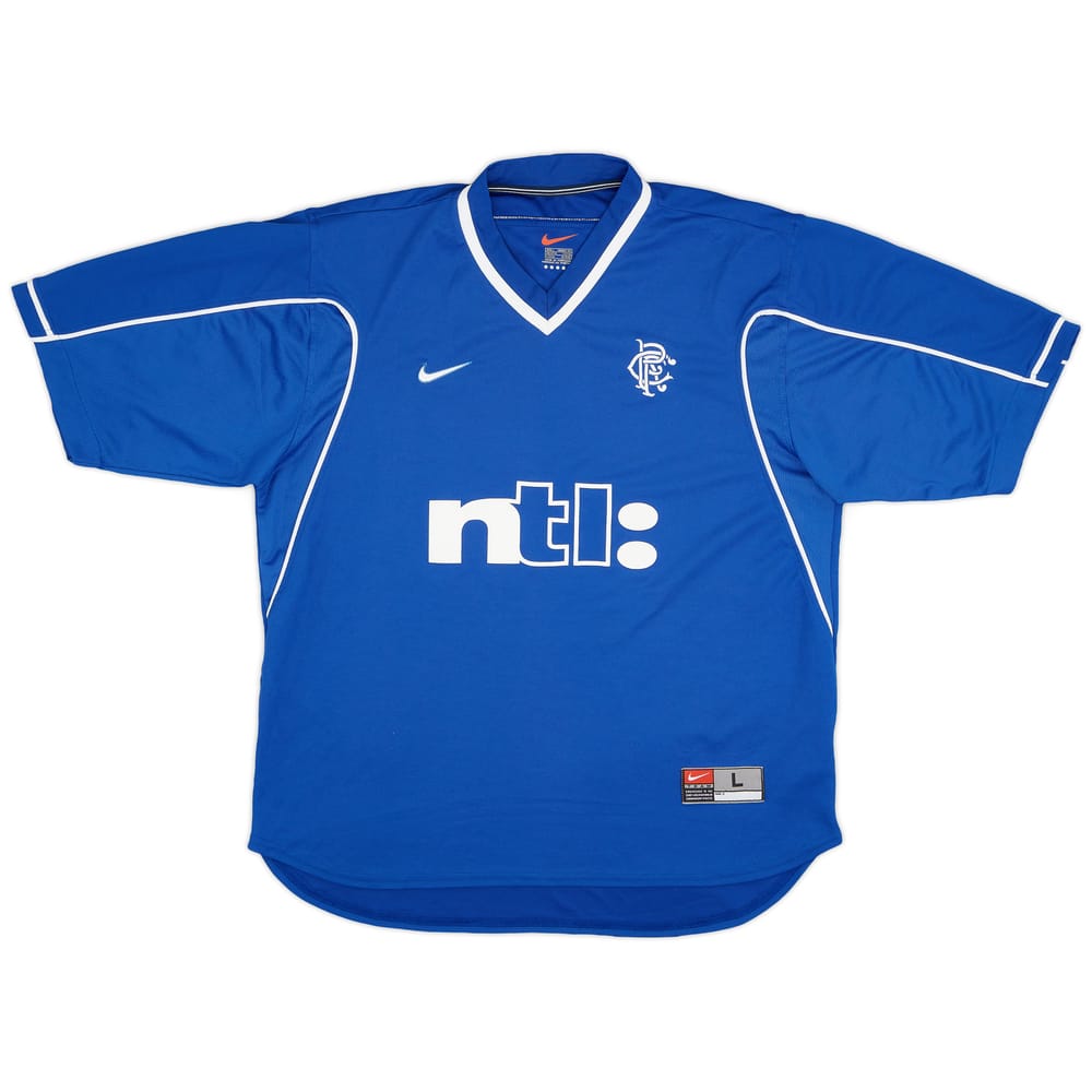1999-01 Rangers Home Shirt - 9/10 - (L)