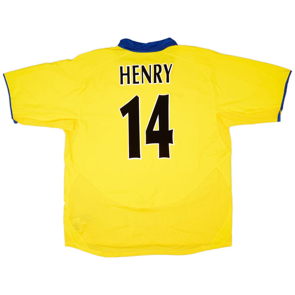 2003-04 Arsenal Away Shirt Henry #14 - 8/10 - (XXL)