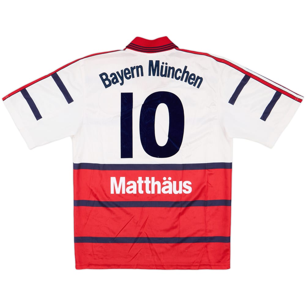 1998-00 Bayern Munich Away Shirt Matthaus #10 - 6/10 - (S)