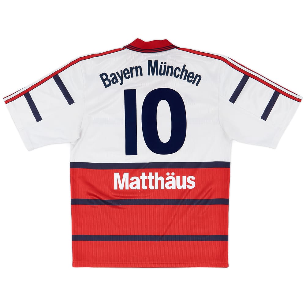 1998-00 Bayern Munich Away Shirt Matthäus #10 - 5/10 - (M)