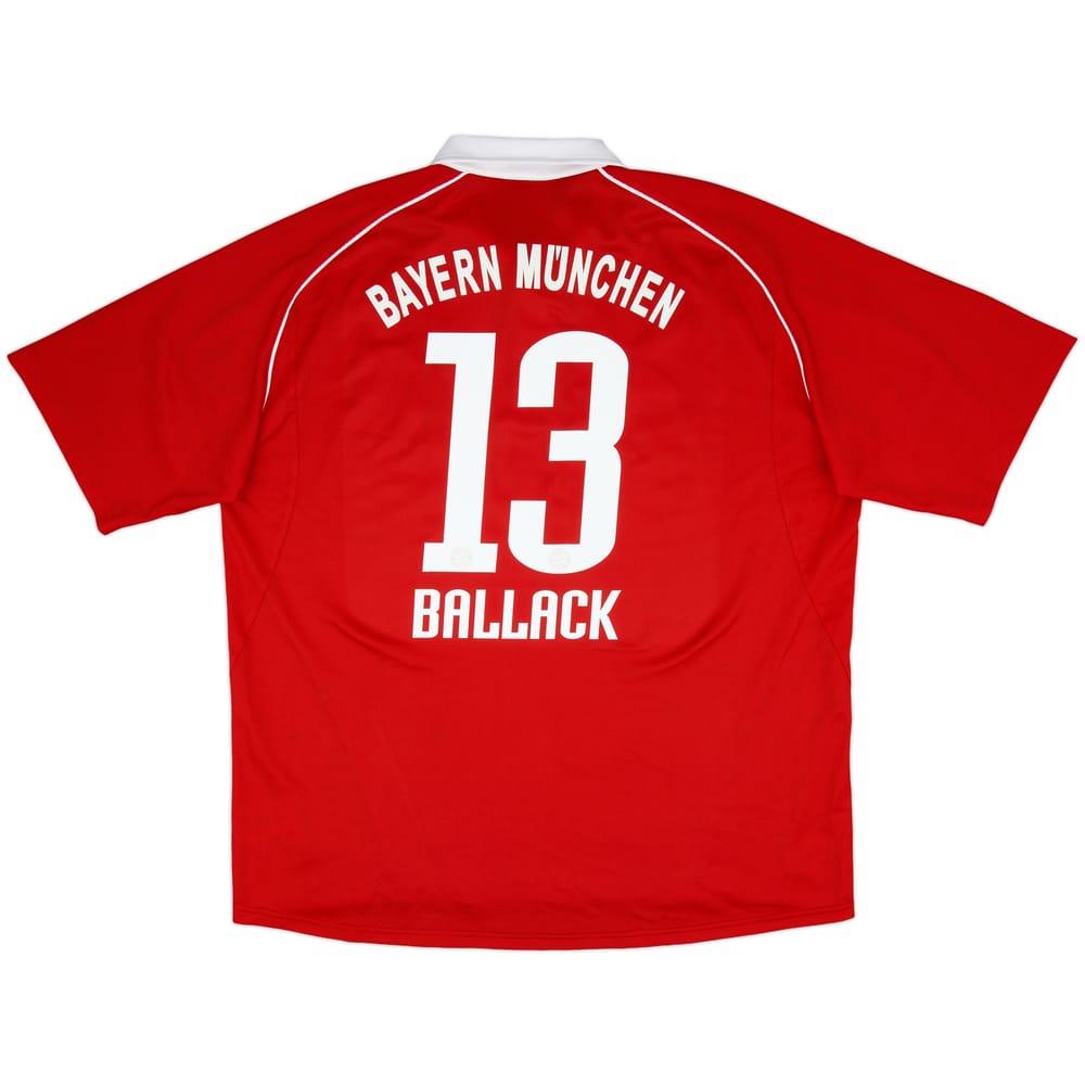2005-06 Bayern Munich Home Shirt Ballack #13 - 5/10 - (XXL)