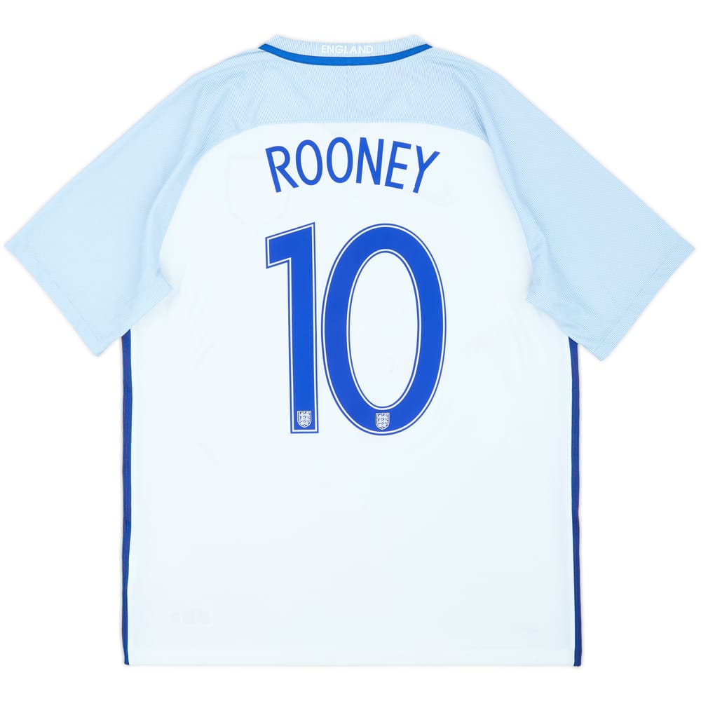2016-17 England Home Shirt Rooney #10 - 6/10 - (L)
