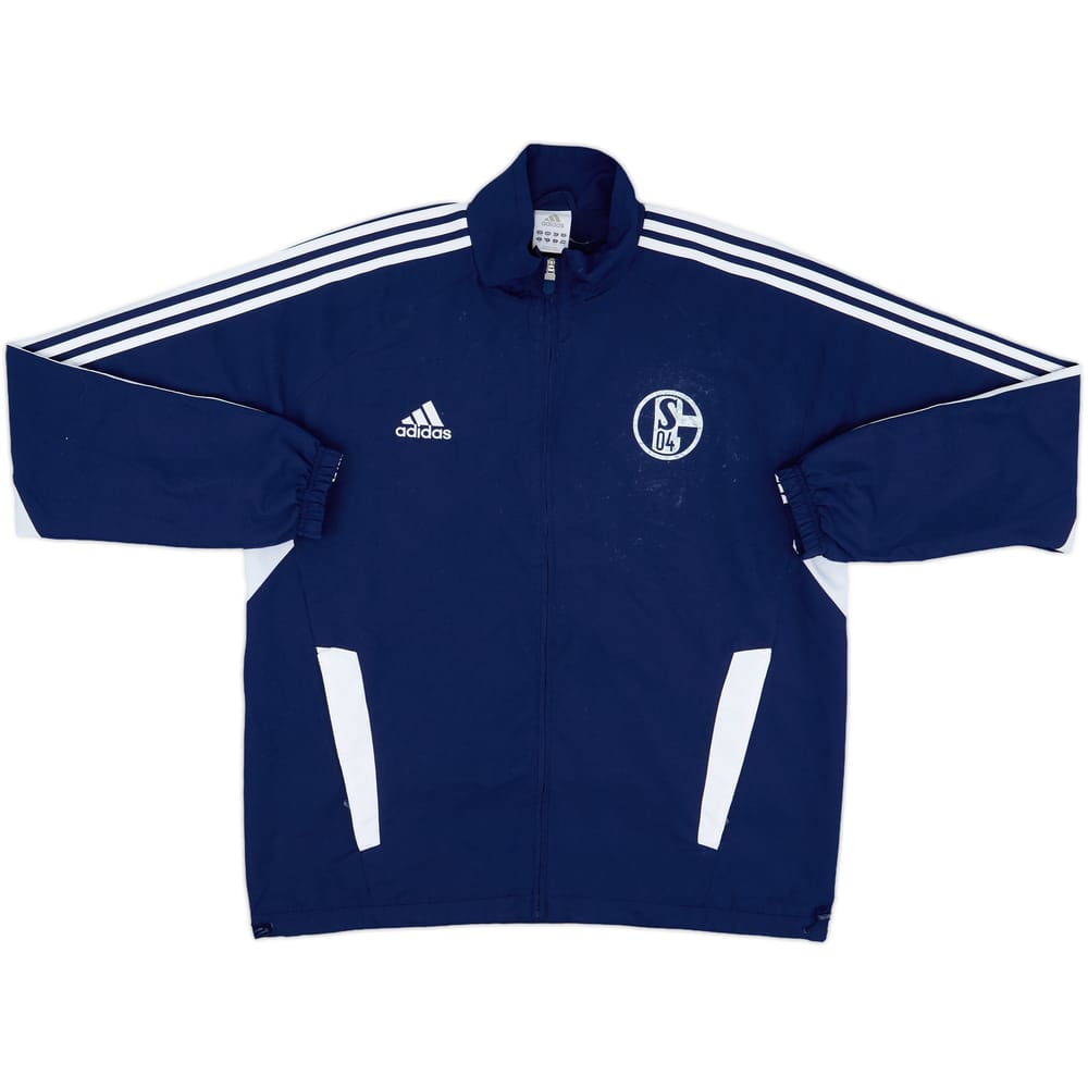 2011-12 Schalke adidas Track Jacket - 5/10 - (XXL)