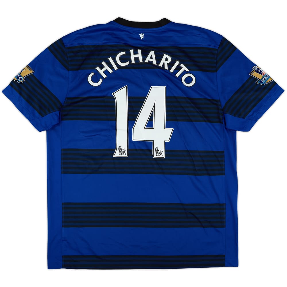 2011-13 Manchester United Away Shirt Chicharito #14 - 6/10 - (XL)