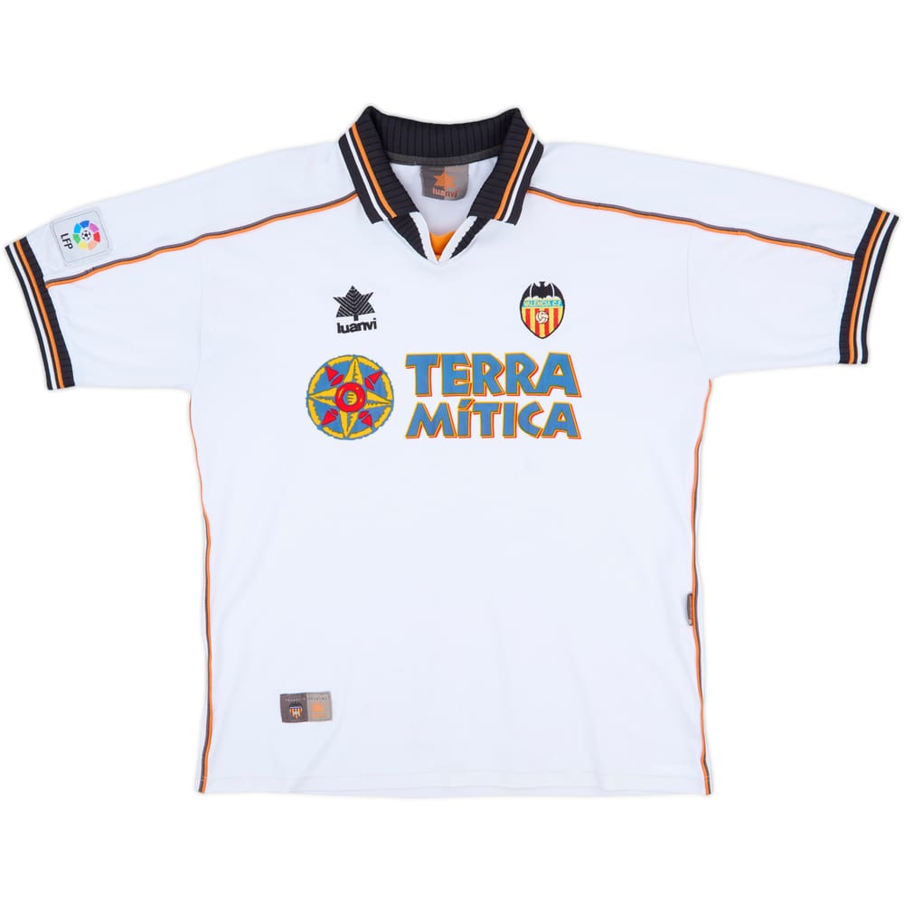 1999-00 Valencia Home Shirt - 6/10 - (L)