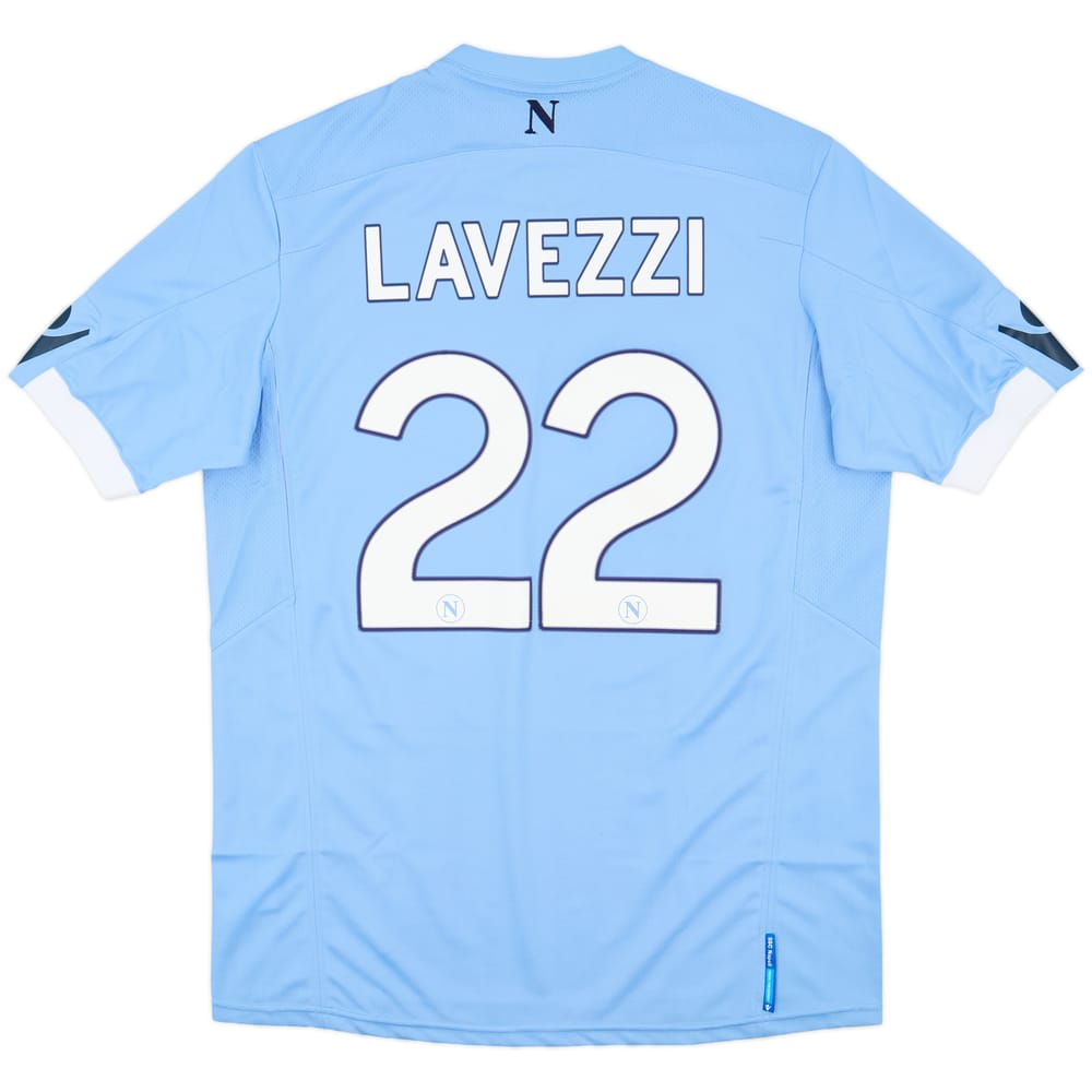 2010-11 Napoli Home Shirt Lavezzi #22 (3XL)
