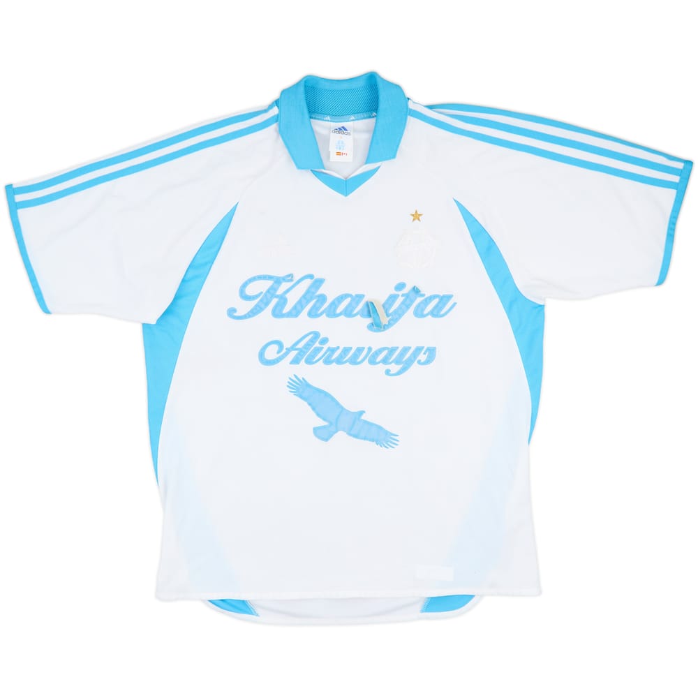 2001-02 Olympique Marseille Home Shirt - 4/10 - (L)