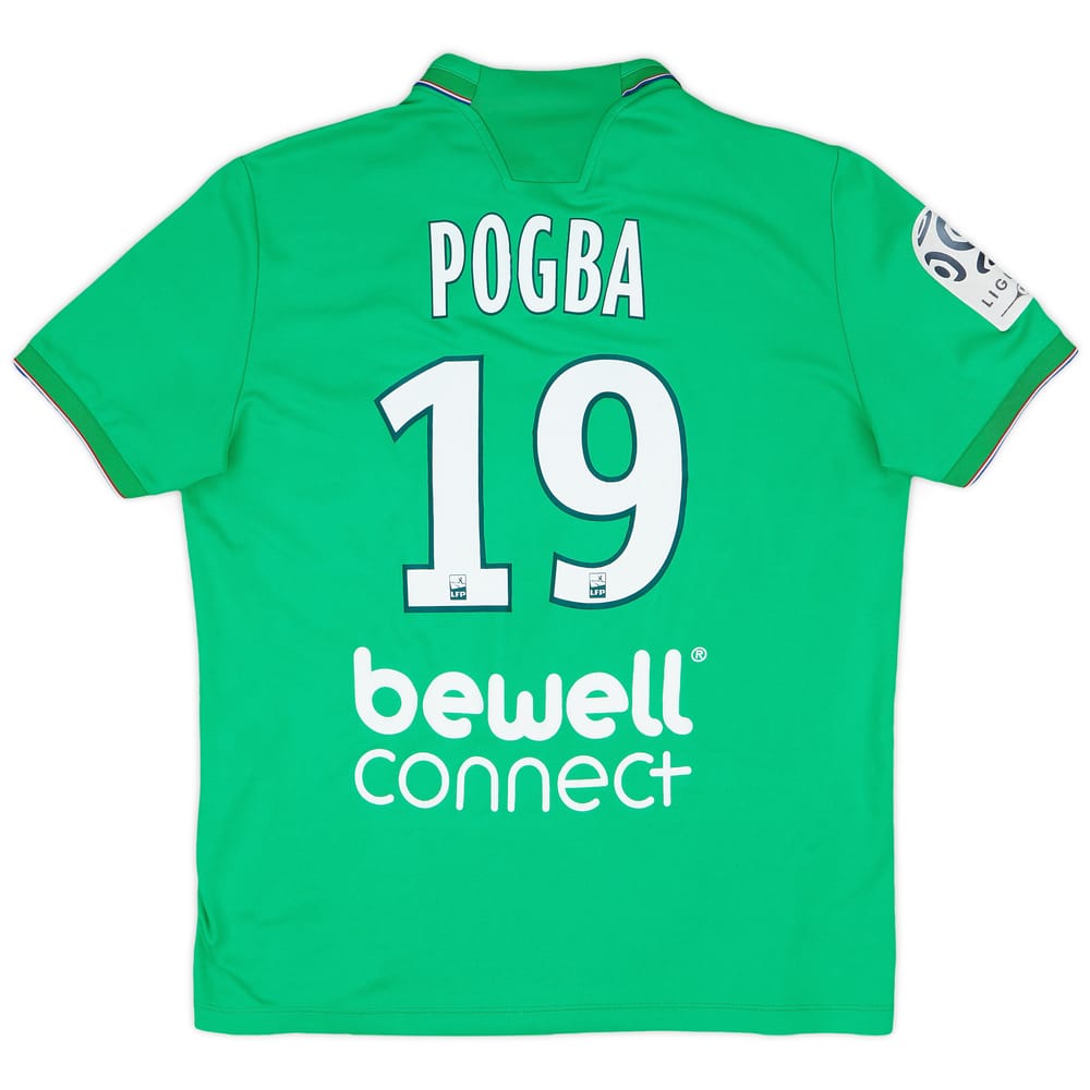 2016-17 Saint Etienne Home Shirt Pogba #19 - 6/10 - (L)