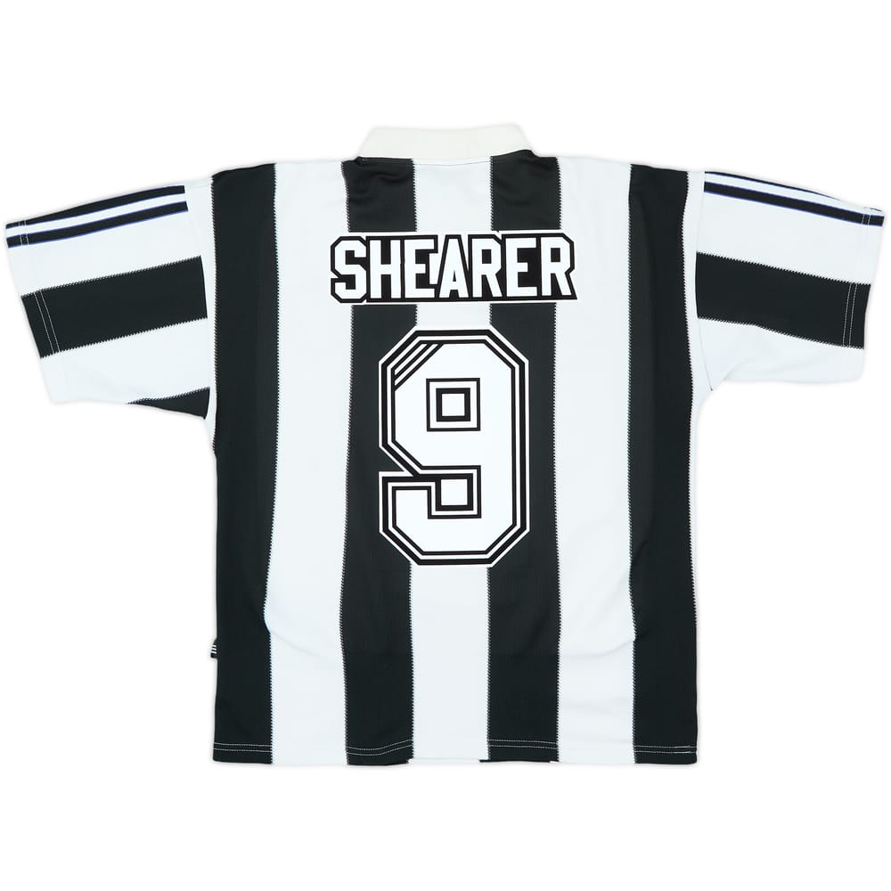 1995-97 Newcastle Home Shirt Shearer #9 - 8/10 - (S)