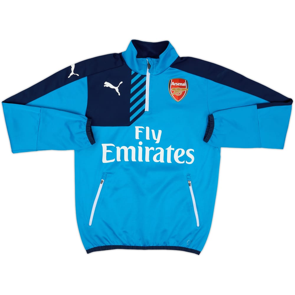 2015-16 Arsenal Puma 1/4 Zip Drill Top - 5/10 - (XL.Boys)