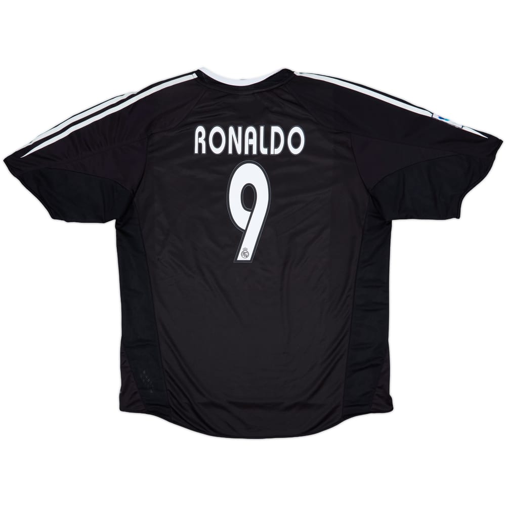 2004-05 Real Madrid Away Shirt Ronaldo #9 - 8/10 - (XXL)