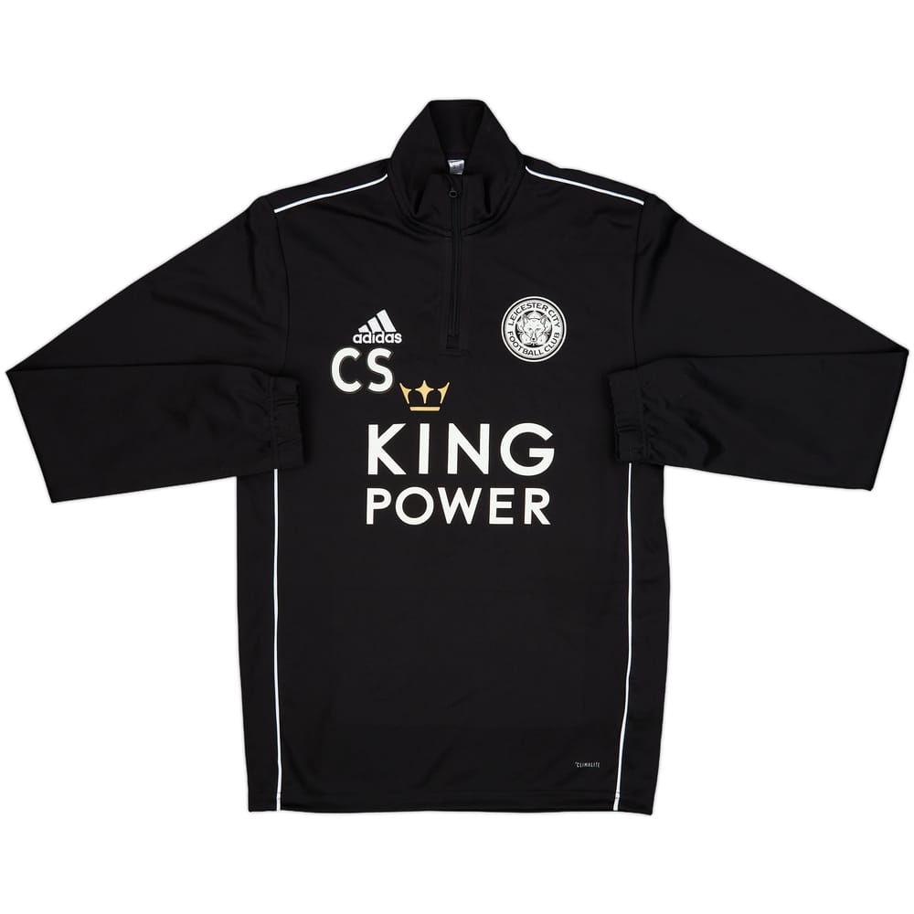 2019-20 Leicester Staff Issue adidas 1/4 Zip Training Top - 8/10 - (XS)