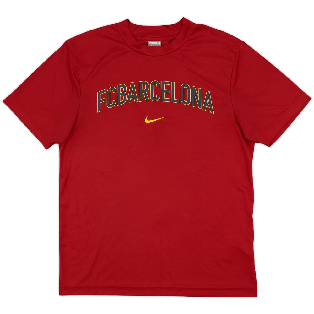 2009-10 Barcelona Nike Training Shirt - 8/10 - (M)
